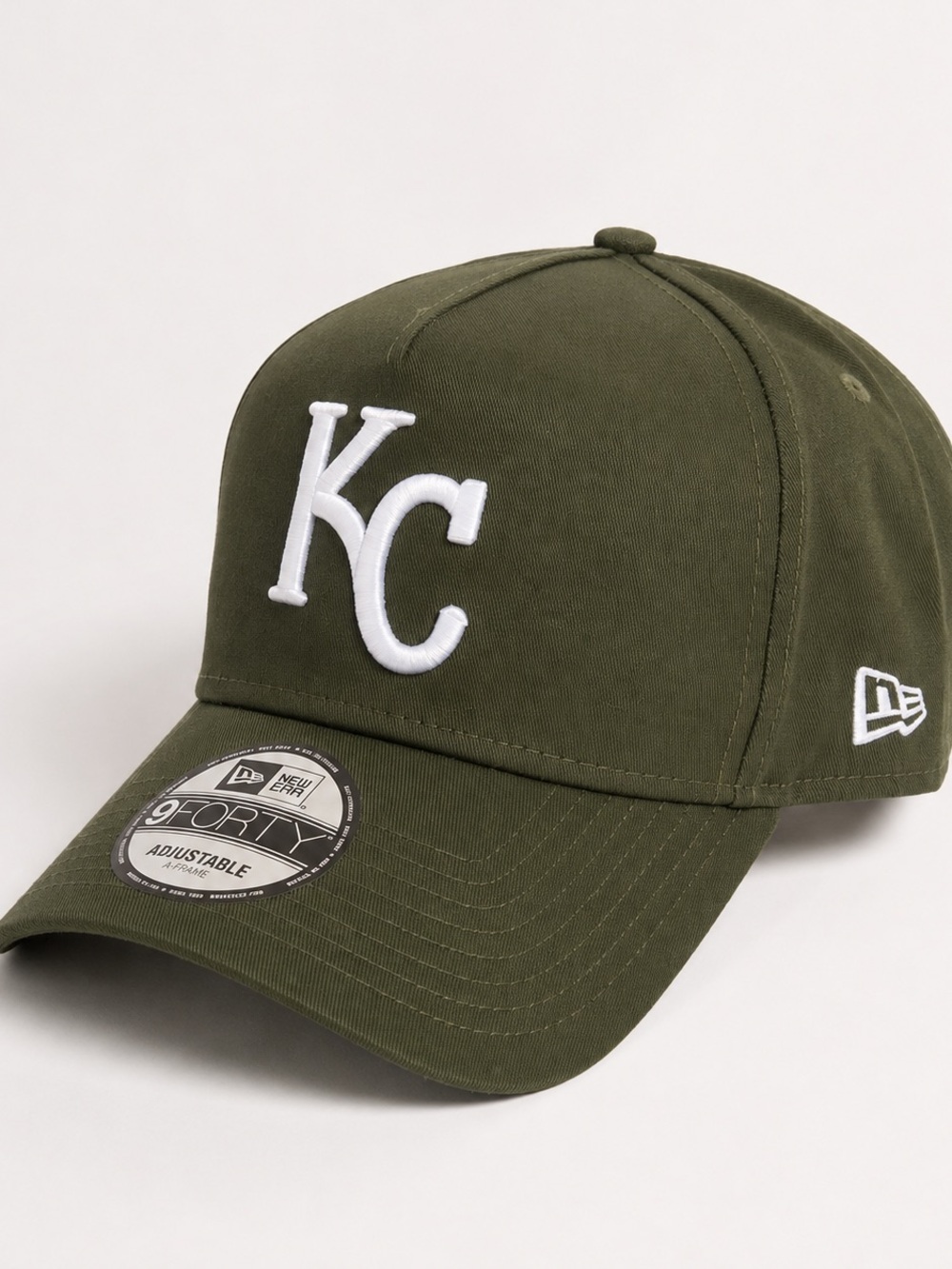 New Era Kids KC Embroidered Olive Green Baseball Hat